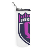 Qüëënsbörö Fc Skinny Tumbler | Artistshot