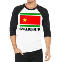 Nation Guadeloupe 3/4 Sleeve Shirt | Artistshot