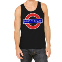 London Souvenir Mind The Gap Underground Tube Tank Top | Artistshot