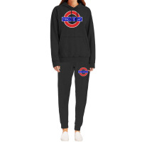 London Souvenir Mind The Gap Underground Tube Hoodie & Jogger Set | Artistshot