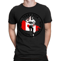 Terry Fox Ten Million Dollar Run T-shirt | Artistshot