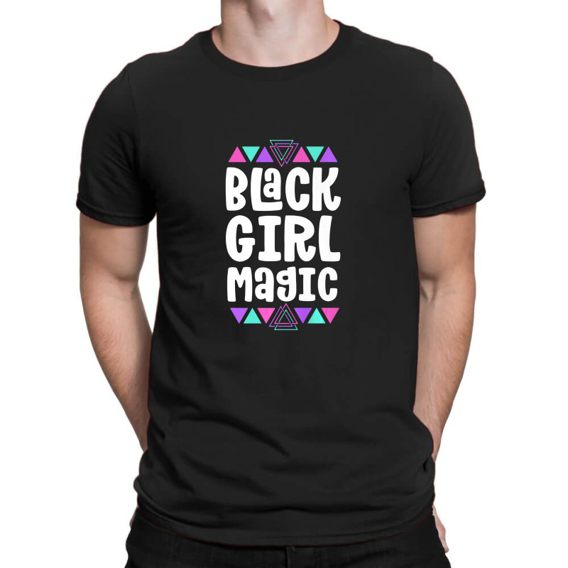 Black Girl Magic Black History Month For Girls Women Premium T-shirt | Artistshot