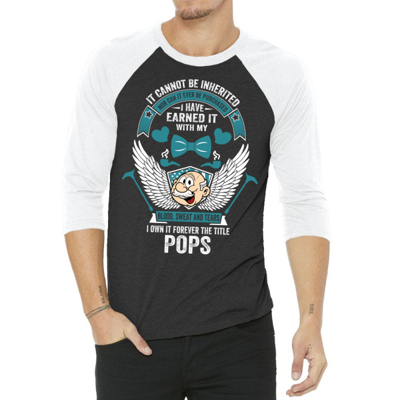 I Own It Forever The Title Pops 3/4 Sleeve Shirt | Artistshot