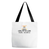 Hamster Welcom People Tolerated For Boyfriend Tote Bags | Artistshot