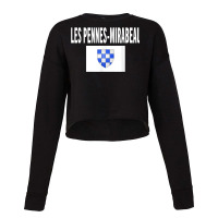 Les Pennes Mirabeau Flag National France Pride Gift Cropped Sweater | Artistshot