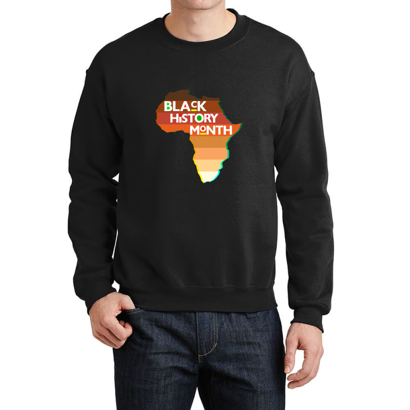 Black History Month 2022 Africa Melanin Men Women Boys Girls Crewneck Sweatshirt | Artistshot