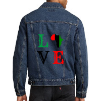 Black History Month 2022 Africa Women Men Boys Girls Love Men Denim Jacket | Artistshot