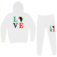 Black History Month 2022 Africa Women Men Boys Girls Love Hoodie & Jogger Set | Artistshot