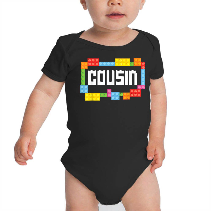 Master Builder Cousin Bricks Blocks Building Family Set Baby Bodysuit by Outpost | Artistshot