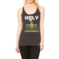 Holy Blockamole Avocado Volleyball Player Blocker Men Women Racerback Tank | Artistshot