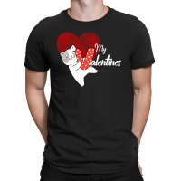 My Cat Is My Valentines T-shirt | Artistshot