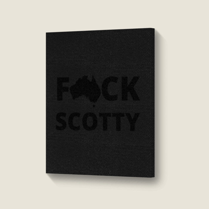 Scotty Portrait Canvas Print | Artistshot