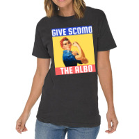 Give Scomo The Albo Vintage T-shirt | Artistshot