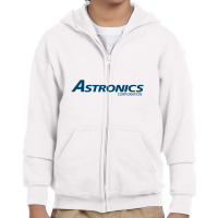 Astronics Corporation Youth Zipper Hoodie | Artistshot