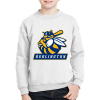 Burlington Bees Youth Sweatshirt | Artistshot