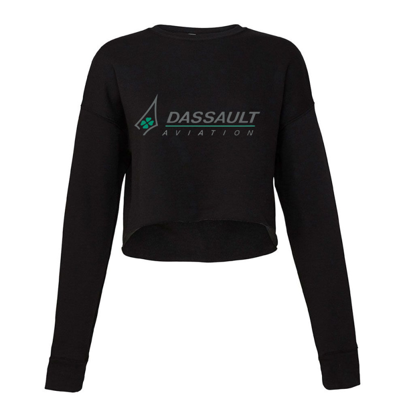 Dassault Aviation Cropped Sweater by cm-arts | Artistshot