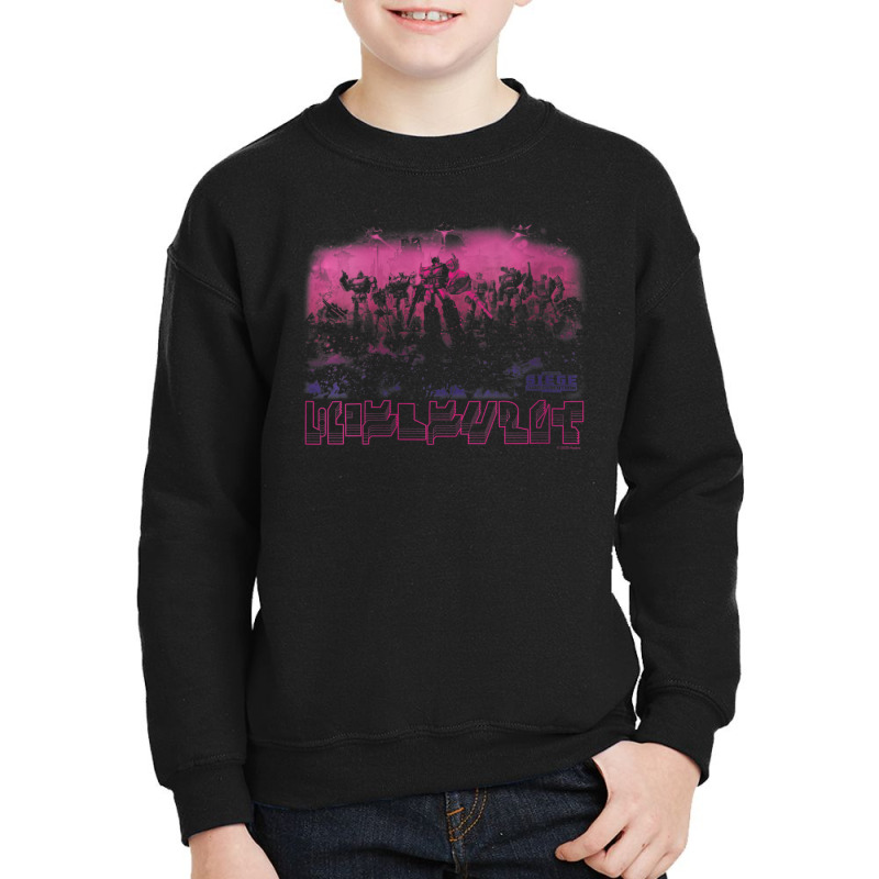 Transformers War For Cybertron Resistance Portrait V-neck Youth Sweatshirt by PhamThinh | Artistshot