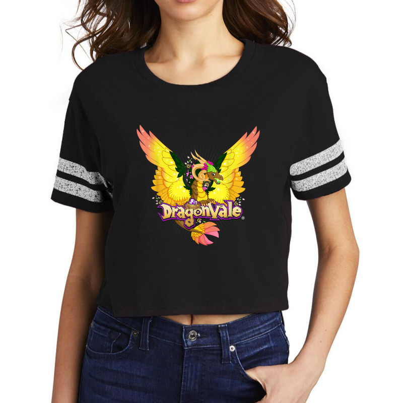 Dragonvale Gaia, The Legendary Nest Dragon Scorecard Crop Tee by dirije | Artistshot