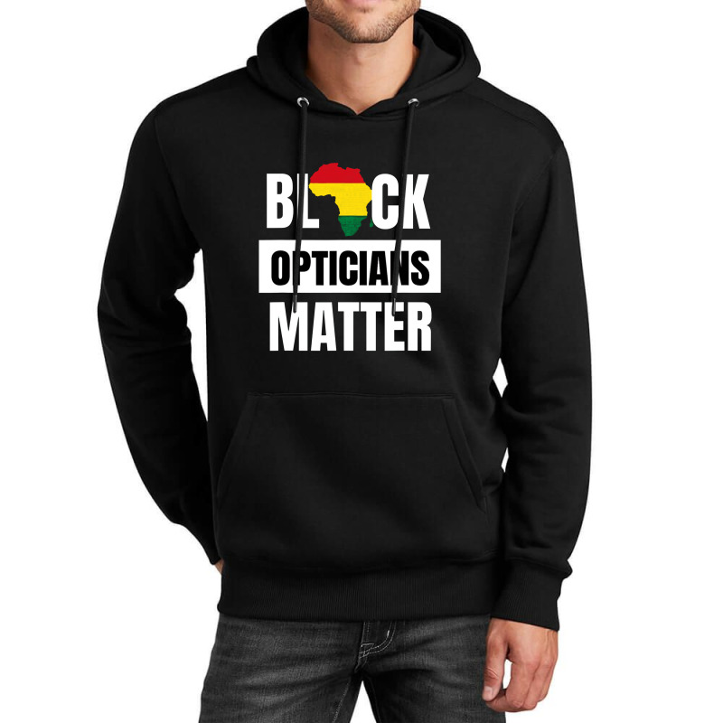 Black Opticians Matter Black History Month African Unisex Unisex Hoodie | Artistshot