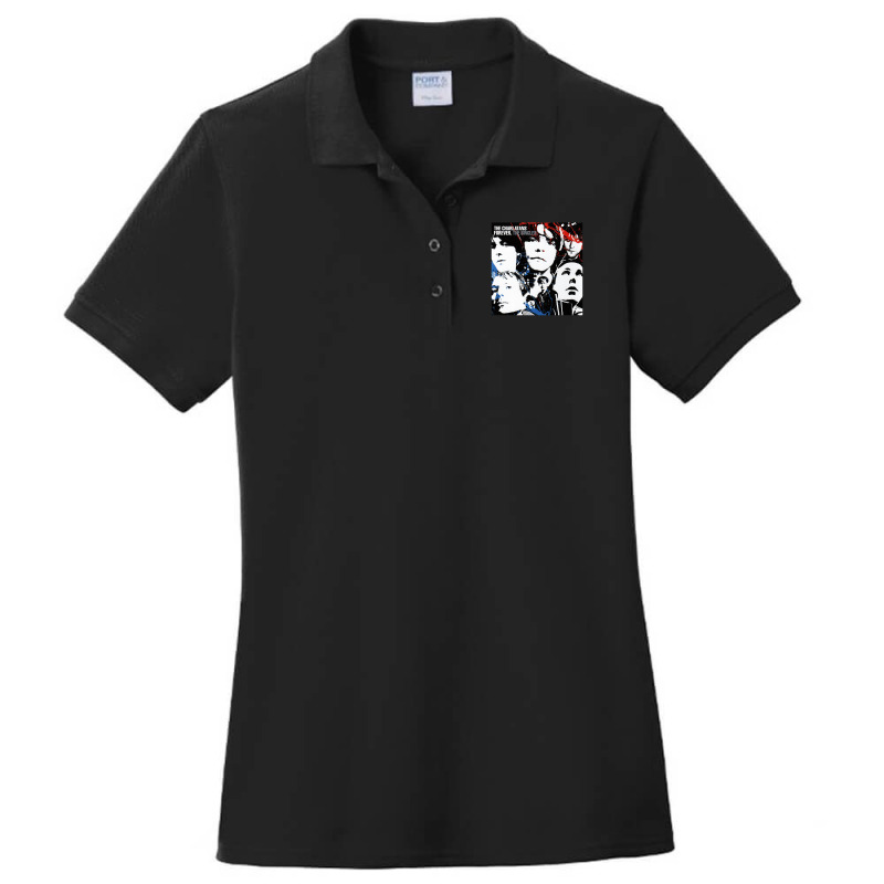 The Charlatans - Britpop 1 Ladies Polo Shirt by JamesMccollough | Artistshot