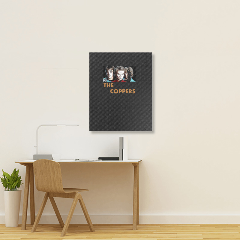 The Coppers - The Police Portrait Canvas Print | Artistshot