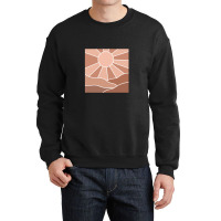 Aesthetic Browny Sun Crewneck Sweatshirt | Artistshot