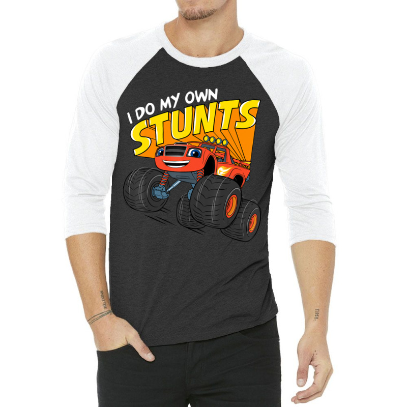 Blaze & The Monster Machines Blaze (i Do My Own Stunts) 3/4 Sleeve Shirt | Artistshot