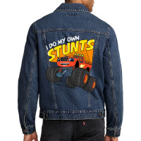 Blaze & The Monster Machines Blaze (i Do My Own Stunts) Men Denim Jacket | Artistshot