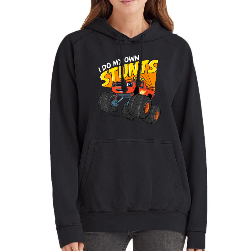 Blaze & The Monster Machines Blaze (i Do My Own Stunts) Vintage Hoodie | Artistshot