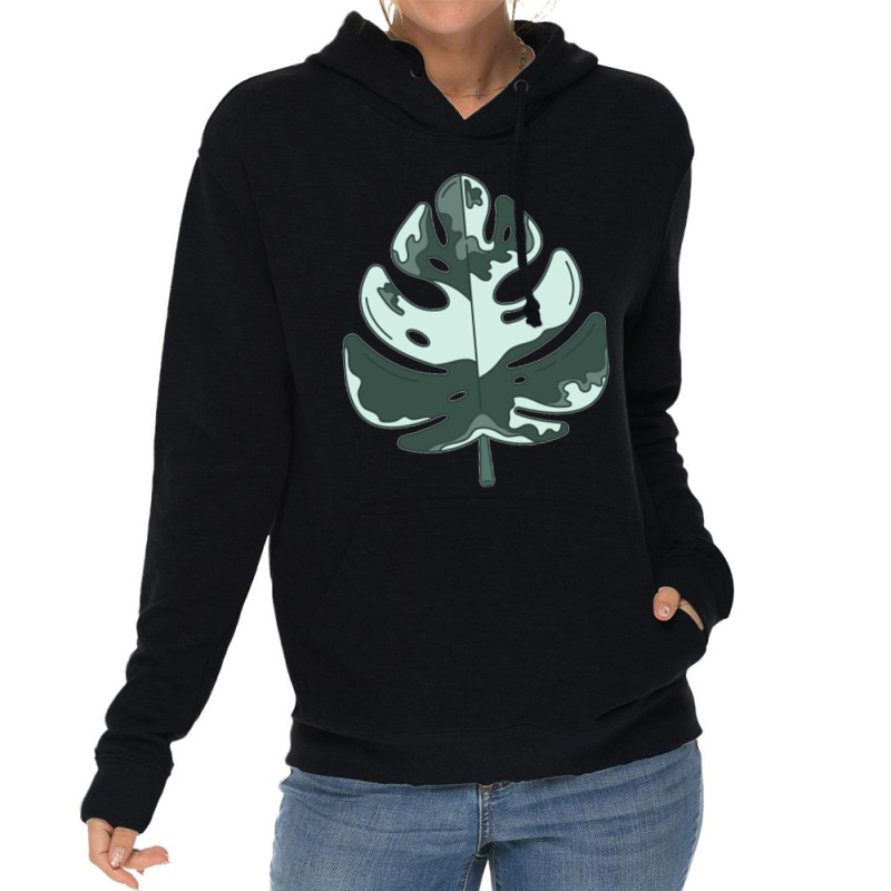 Monstera Deliciosa Albo Lightweight Hoodie | Artistshot