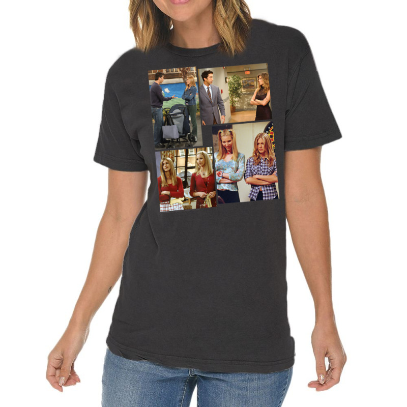 Friends Arms Crossed Collage Vintage T-shirt | Artistshot