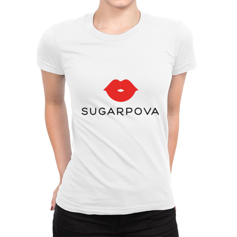 Maria Sharapova Sugarpova Ladies Fitted T-Shirt by cm-arts | Artistshot