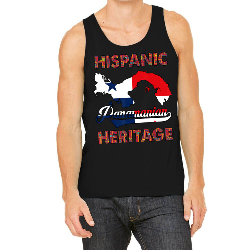 Hispanic Heritage Panama Flag Pride Panamanian Tank Top by cm-arts | Artistshot