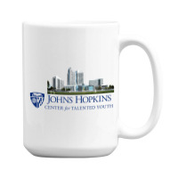 Johns Hopkins Center For Talented Youth 15 Oz Coffee Mug | Artistshot