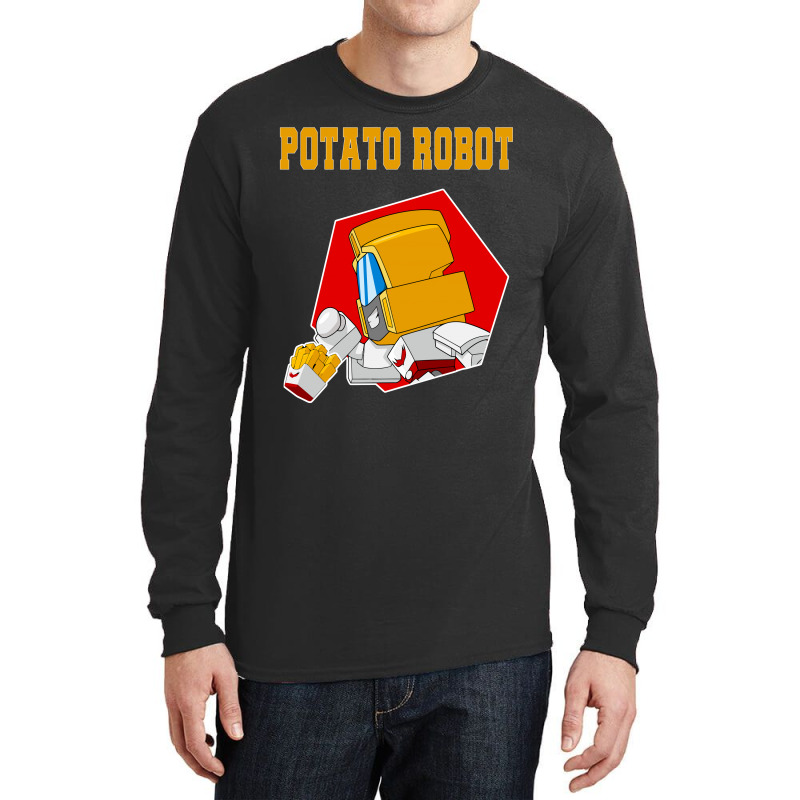 Potato Robot Long Sleeve Shirts | Artistshot