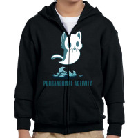 Purranormal Activity Youth Zipper Hoodie | Artistshot