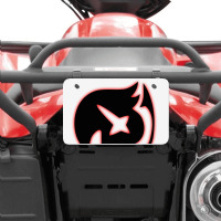 Raven Tail Symbol Atv License Plate | Artistshot