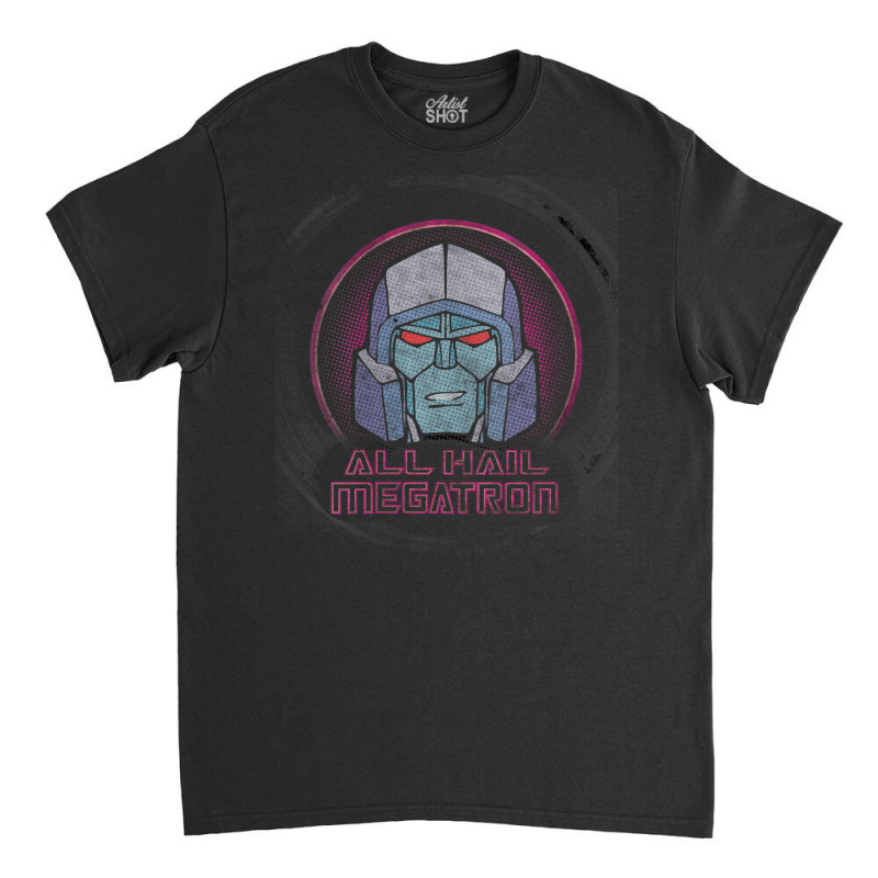 Us Transformers Megatron Badge All Hail 01 Black V-neck Classic T-shirt by PhamThinh | Artistshot