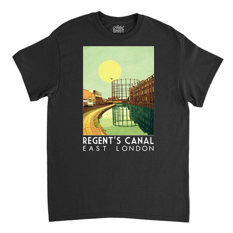 Regents Canal, Regents Canal Vintage, Regents Canal Art, Regents Canal Classic T-shirt by SHOPODI9 | Artistshot