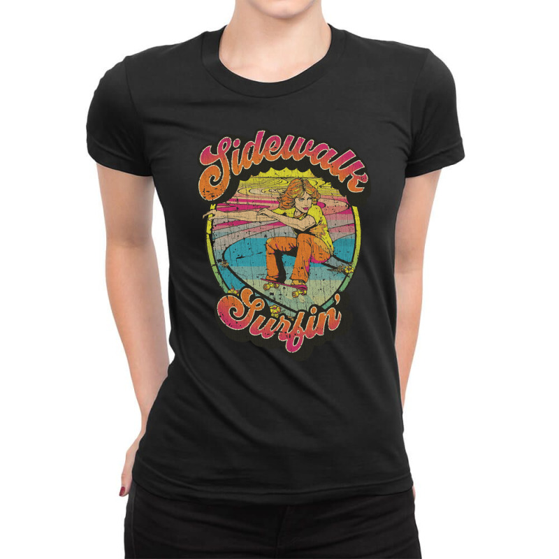 Sidewalk Surfin, Sidewalk Surfin 1964, The Sidewalk Surfin, Sidewalk S Ladies Fitted T-Shirt by SHOPOAS3 | Artistshot