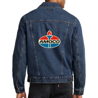 Amoco American Gas Standard Oil Men Denim Jacket | Artistshot