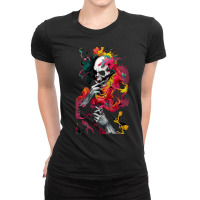 Intimidating Colors Ladies Fitted T-shirt | Artistshot