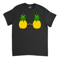 Pineapple Bra Costume Cute Easy Fruit Halloween Gift T Shirt Classic T-shirt | Artistshot