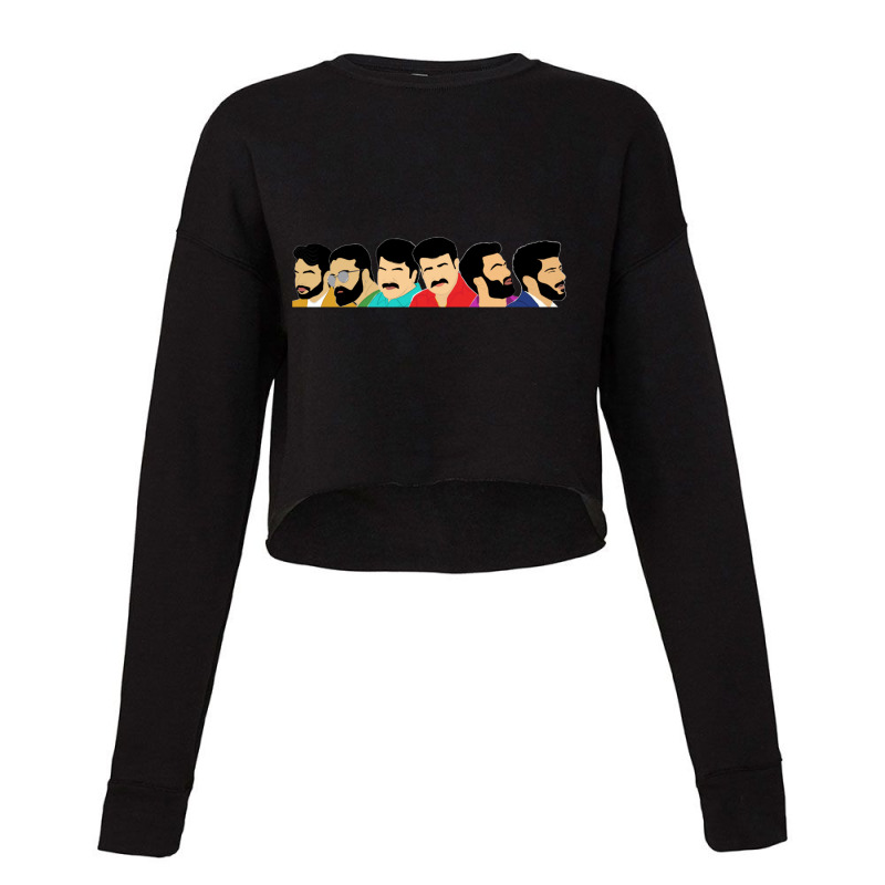 Mallu Superstars Cropped Sweater by cm-arts | Artistshot