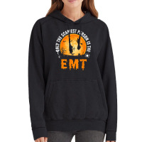 Halloween Emt For Men & Women Emergency Medical Technician Vintage Hoodie | Artistshot