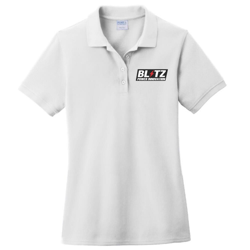 Blitz Power Innovation Ladies Polo Shirt by cm-arts | Artistshot