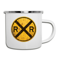 Railroad Crossing Sign 1935 Train Warning Symbol Camper Cup | Artistshot