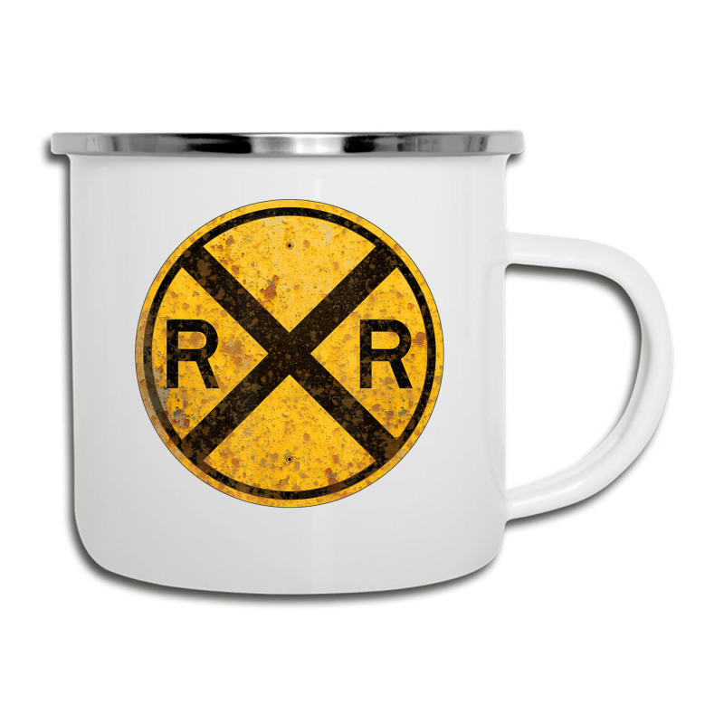 Railroad Crossing Sign 1935 Train Warning Symbol Camper Cup | Artistshot