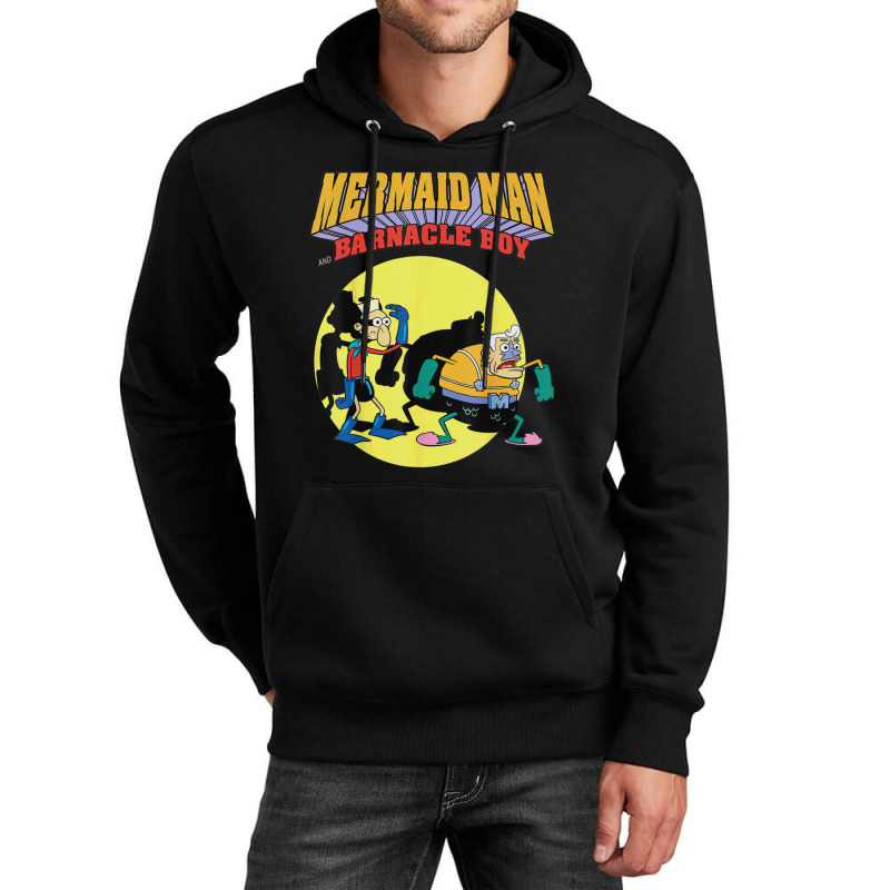 Mermaid Man Barnacle Boy For Fan Unisex Hoodie by RachelleWolf | Artistshot