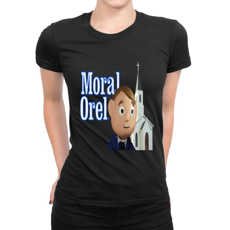 Moral Orel For A Gift Ladies Fitted T-Shirt by RichardSecker | Artistshot